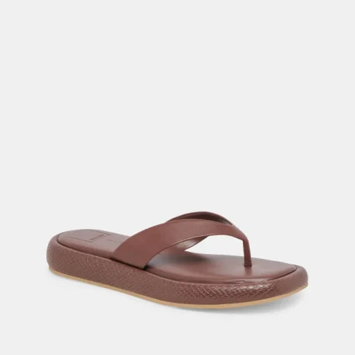 ADIN SANDALS WALNUT LEATHER