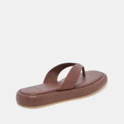 ADIN SANDALS WALNUT LEATHER
