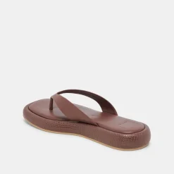 ADIN SANDALS WALNUT LEATHER