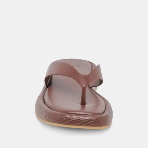 ADIN SANDALS WALNUT LEATHER