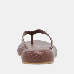ADIN SANDALS WALNUT LEATHER