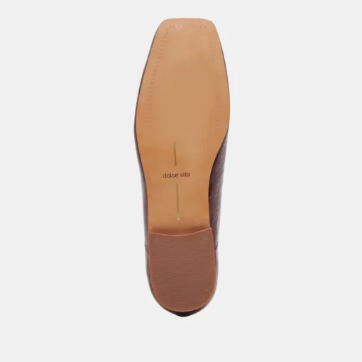 ANISA BALLET FLATS CRANBERRY CRINKLE PATENT
