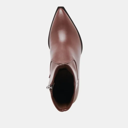ARYA BOOTS CHOCOLATE LEATHER