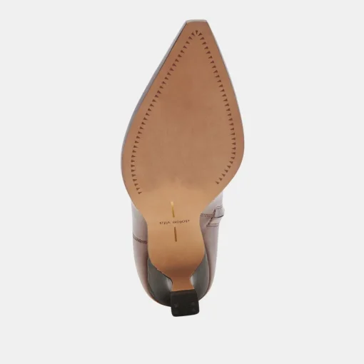 ARYA BOOTS CHOCOLATE LEATHER