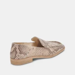 BENY FLATS SAND SNAKE EMBOSSED