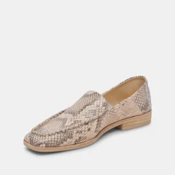 BENY FLATS SAND SNAKE EMBOSSED