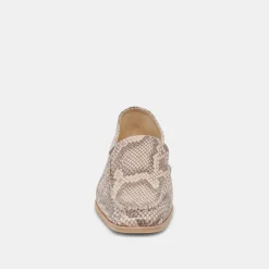 BENY FLATS SAND SNAKE EMBOSSED