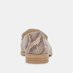 BENY FLATS SAND SNAKE EMBOSSED