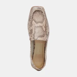 BENY FLATS SAND SNAKE EMBOSSED