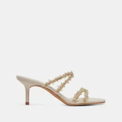 BETTI HEELS IVORY MULTI STELLA