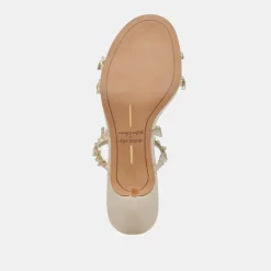 BETTI HEELS IVORY MULTI STELLA