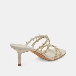 BETTI HEELS IVORY MULTI STELLA