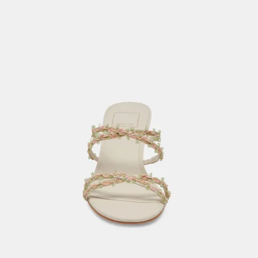 BETTI HEELS IVORY MULTI STELLA