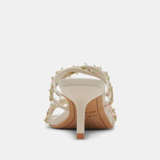 BETTI HEELS IVORY MULTI STELLA