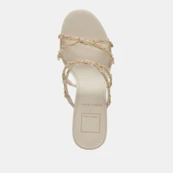 BETTI HEELS IVORY MULTI STELLA