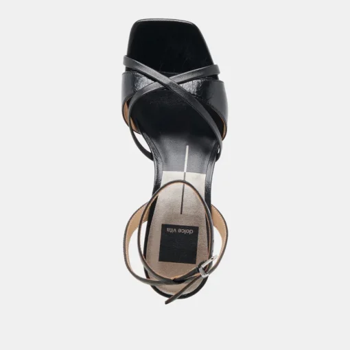 BLAKLY HEELS MIDNIGHT CRINKLE PATENT