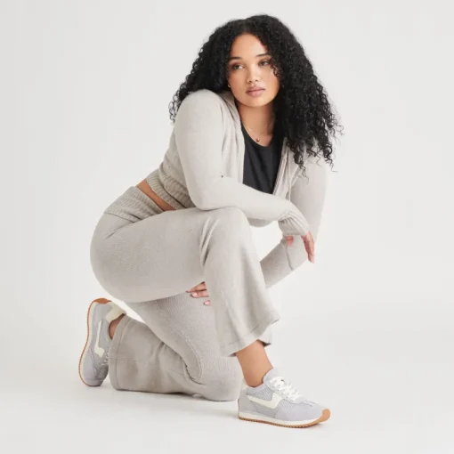 B.NTCD MESH SNEAKERS DUSTY BLUE WOVEN MESH