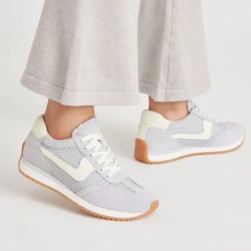 B.NTCD MESH SNEAKERS DUSTY BLUE WOVEN MESH
