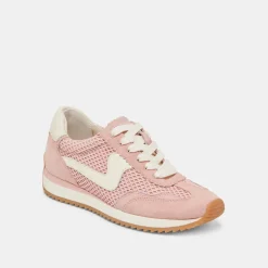 B.NTCD MESH SNEAKERS ROSE WOVEN MESH
