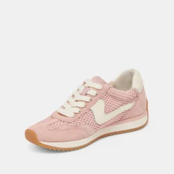 B.NTCD MESH SNEAKERS ROSE WOVEN MESH