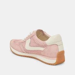 B.NTCD MESH SNEAKERS ROSE WOVEN MESH