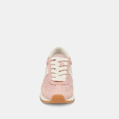 B.NTCD MESH SNEAKERS ROSE WOVEN MESH