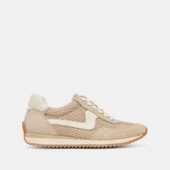 B.NTCD MESH SNEAKERS SESAME WOVEN MESH