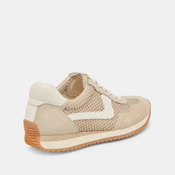 B.NTCD MESH SNEAKERS SESAME WOVEN MESH
