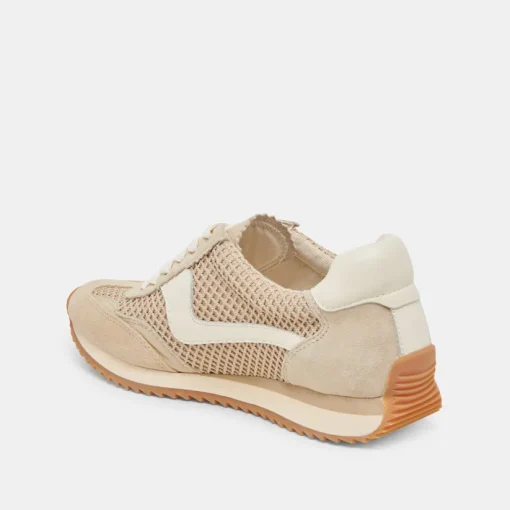 B.NTCD MESH SNEAKERS SESAME WOVEN MESH