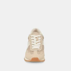 B.NTCD MESH SNEAKERS SESAME WOVEN MESH