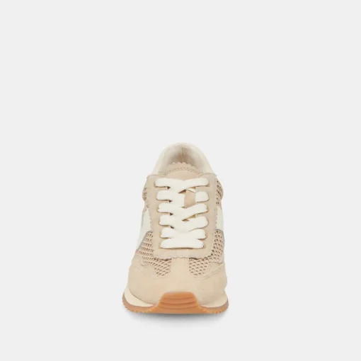 B.NTCD MESH SNEAKERS SESAME WOVEN MESH