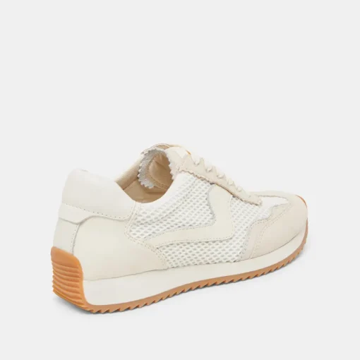 B.NTCD MESH SNEAKERS WHITE WOVEN MESH