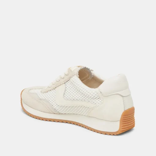 B.NTCD MESH SNEAKERS WHITE WOVEN MESH