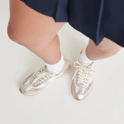 B.NTCD SNEAKERS SILVER MULTI NYLON