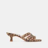 BRYANT HEELS DK LEOPARD SUEDE