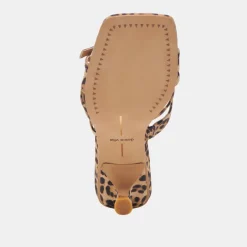 BRYANT HEELS DK LEOPARD SUEDE