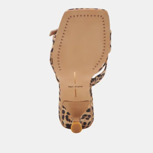 BRYANT HEELS DK LEOPARD SUEDE