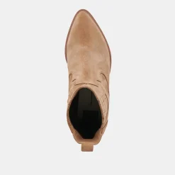 BRYLEE H2O WIDE BOOTIES MUSHROOM SUEDE