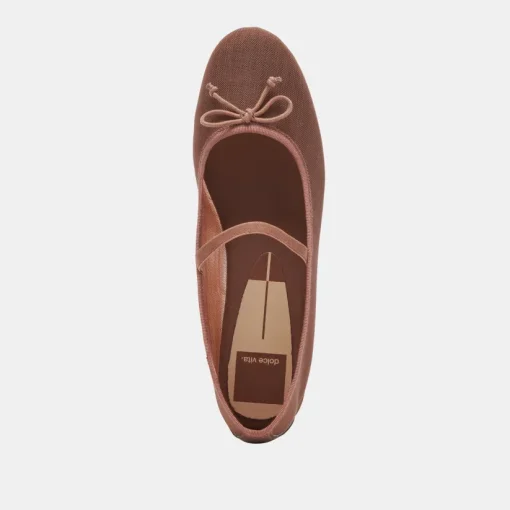 CADEL BALLET FLATS ESPRESSO MESH