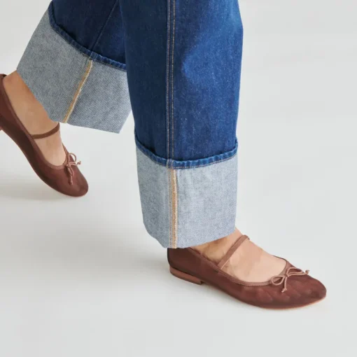 CADEL BALLET FLATS ESPRESSO MESH