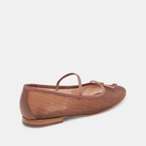 CADEL BALLET FLATS ESPRESSO MESH