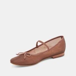 CADEL BALLET FLATS ESPRESSO MESH