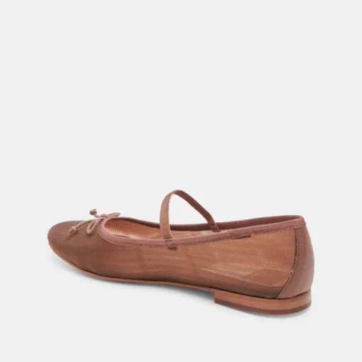 CADEL BALLET FLATS ESPRESSO MESH