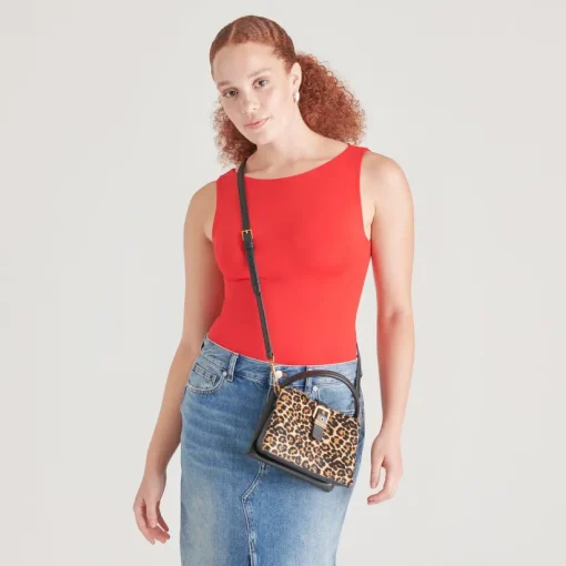 CHARLY CROSSBODY LEOPARD CALF HAIR
