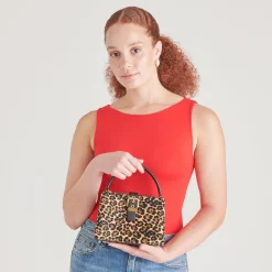 CHARLY CROSSBODY LEOPARD CALF HAIR