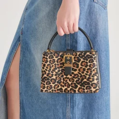 CHARLY CROSSBODY LEOPARD CALF HAIR