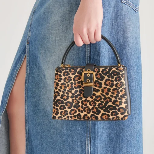 CHARLY CROSSBODY LEOPARD CALF HAIR