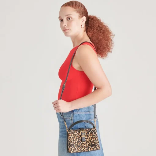 CHARLY CROSSBODY LEOPARD CALF HAIR
