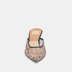 CLEO HEELS DK LEOPARD MESH