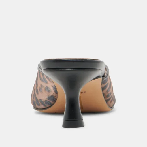 CLEO HEELS DK LEOPARD MESH